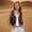 Brown, variant on Kctiaxy Fringe Vest for Girls Sleeveless Open Front Fringe jacket Vintage Western Cropped Tops Fall Solid Color Out Going Cardigan