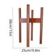 thumbnail image 3 of Rack de plantas escalable, estante de macetas seguras, dise?o de florero para 10-12.6 pulgadas, estilo moderno, display para hogar, oficina, jardín, capacidad hasta 12 macetas, metal, 3 of 9
