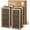 6" X 14" 4pcs Brown, variant on Floor Register 4x10, Floor Vent Covers Brown, 2 Pack Heavy Duty Steel Walkable Floor Grates, for Sidewall and Floor