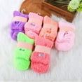 thumbnail image 6 of DQRPSEETB 6 Pairs Colorful Women Soft Fluffy Bed Socks Winter Warm Slipper Sock White Socks Women,Black Socks Pink, 6 of 9