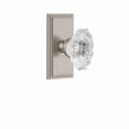 thumbnail image 5 of Grandeur Biarritz Crystal Door Knob with Carre Plate, 5 of 6