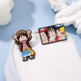 thumbnail image 4 of 5 estilos de ONE PIECE Monkey D. Broche de Luffy Chopper Nami y alfileres esmaltados, regalos de joyería de moda, insignias de solapa de dibujos animados de Anime, 4 of 4