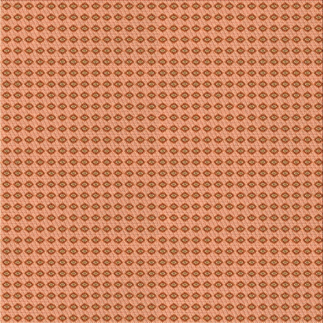 Ahgly Company Machine Washable Indoor Square Transitional Brown Sand Brown Area Rugs, 5' Square