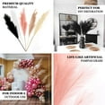 thumbnail image 3 of Efavormart 3 Stems | 44" Cream Artificial Pampas Grass Plant Sprays, Faux Branches Vase Flower Arrangement, 3 of 10