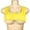 Yellow, variant on Uaswgudfs Women's Seamless Yoga Bra Tank Top - Ultra-Short Home Sleep Bra