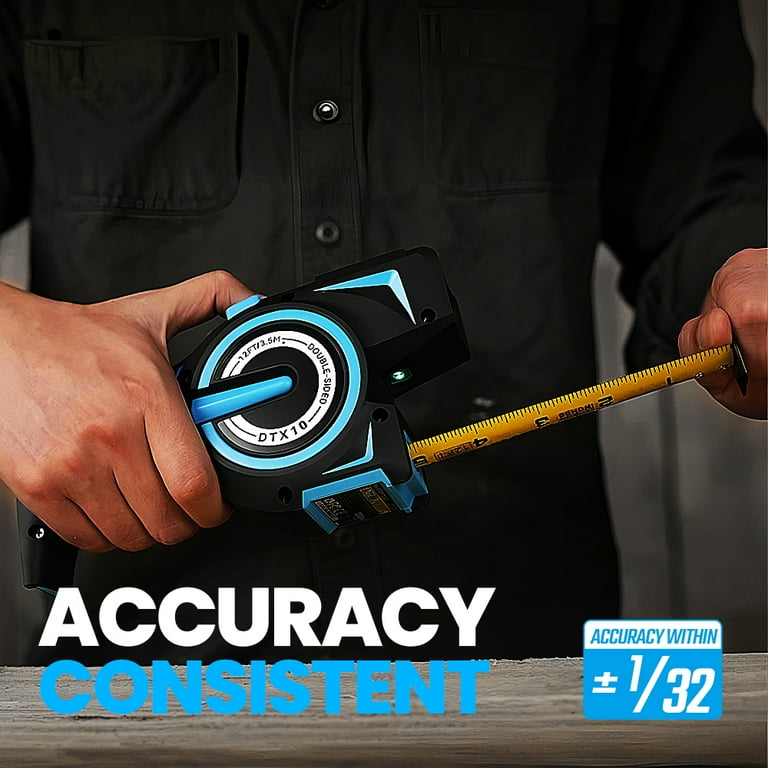 Mileseey Digital Laser Tape Measure DTX10 3-in-1 330Ft Auto Lock