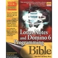 thumbnail image 1 of Pre-Owned Lotus Notes and Domino 6 Programming Bible (Paperback) 0764526111 9780764526114, 1 of 1