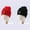 E, variant on Halloween Beanie Embroidered araneid Knit Beanies Hats Gift for Men Women 2Pcs