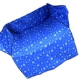 thumbnail image 3 of 1pc Large Car Pet Trunk Mat Tarpaulin Waterproof Dog Cat Back Seat Covers Rear Auto Pad Car Protection Blanket (Blue), 3 of 5