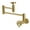 Brushed Brass, variant on Kingston Brass KS8101RX Belknap Wall Mount Pot Filler Faucet, Polished Chrome