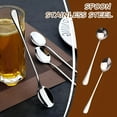thumbnail image 4 of ACDANC Long Handle Spoon Stainless Steel Stirring Mixing Coffee Ice Cream Tea, 4 of 4