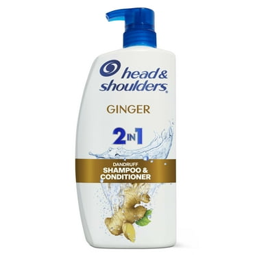 Head & Shoulders 2 in 1 Dandruff Shampoo and Conditioner, Ginger, 28.2 fl oz