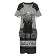 thumbnail image 4 of Edward Gorey-vestido holgado de "La llamada de Cthulhu" para verano, 4 of 7