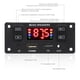 thumbnail image 5 of Reproductor MP3 Bluetooth para coche de 60 W, radio manos libres, lector de tarjetas USB, entrada auxiliar, reproductor de audio, 5 of 8