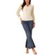 thumbnail image 2 of Blusas de mujer INSPIRE CHIC, elegantes y casuales, top de cuello en V, con puntos suizos, camisetas de manga larga, 2 of 5