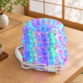 Tringa Color Rope Light Multicolor Rope Lights Connectable 18ft 216 Led Light Outdoor - Walmart.com