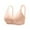 Khaki, variant on Diufon Wide Strap Lace Bra for Women Comfortable Plus Size Full Coverage Deep V Neck Bra Support Push Up Bralettes