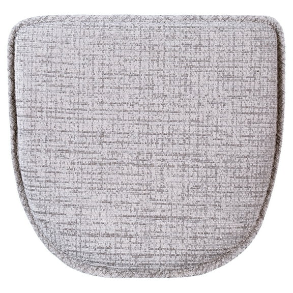 Gripper Non Slip 15" x 16" Kendal Nickel Chair Cushion