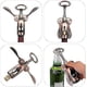 thumbnail image 2 of Set of 3 winged corkscrews with bronze multifunction bottle opener and aluminum foil cutter, 2 of 3