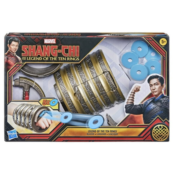 Hasbro Marvel Shang-Chi And The Legend Of The Ten Rings Blaster Hero Role Play Action Toy, Includes 5 Rings, For Kids Ages 5 and Up