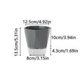 thumbnail image 3 of Automatic Self Watering Flower Pots Planters Hydroponic Garden Container with Water Storage Basin for Indoor Outdoor, 3 of 4