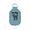 Teal, variant on Hocus Pocus Hand Sanitizer Holder