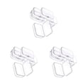 thumbnail image 1 of Kearding Caja de almacenamiento de 6 uds., contenedor rectangular de plástico transparente, herramientas multifuncionales, organizador de Type1, 1 of 6