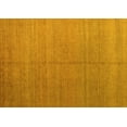 thumbnail image 1 of Ahgly Company Indoor Rectangle Abstract Yellow Modern Area Rugs, 7' x 10', 1 of 4