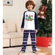 thumbnail image 5 of Conjunto de pijamas familiares a juego para Navidad 2024, disfraz de elfo, camiseta, pantalones, pijamas, atuendos para adultos, padre, madre e hijos, 5 of 5