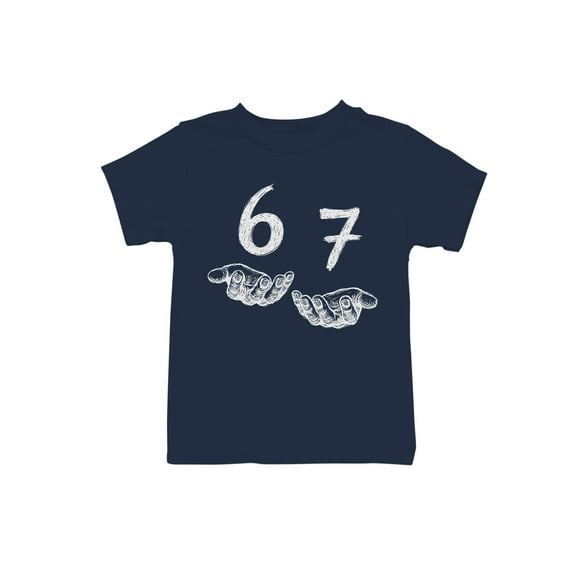 Hands Offering Numbers 6 and 7 Youth's T-shirt