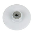 thumbnail image 5 of 4Inch 100Mm Backing Pad Fibre Disc M10 Thread with Lock Nut for Angle Grinder White Smile Home, 5 of 6
