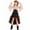 Beige, variant on PMVFHDE Halloween Girls High Waist Asymmetrical Hem Ruffled Outfit Set for Dress Up Parties and Festivals for Toddlers and Kids Beige,7-8 Years