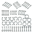 thumbnail image 1 of 60 Pcs Lot Jewelry Piercings Eyebrow Navel Belly  6mm, 1 of 8