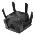 thumbnail image 2 of ASUS RT-AXE7800 Tri-band WiFi 6E (802.11ax) Router, 6GHz Band, ASUS Safe Browsing, Upgraded Network Security, Instant Guard, Built-in VPN Features, Free Parental Controls, 2.5G Port, AiMesh Support, 2 of 5