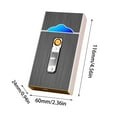 thumbnail image 7 of Electric Lighter, Plasma Electric Lighter USB Lighters Rechargeable Electric Lighter Arc Lighter Windproof Candle Lighter High Power Flame with LED Power Display Lighter for Outdoor Camping, 7 of 7