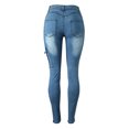 thumbnail image 4 of Ketyyh-chn99 Women's Casual Jeans 2024 Fashion Pants Women's Soft Cargo Pants Light blue,2XL, 4 of 5