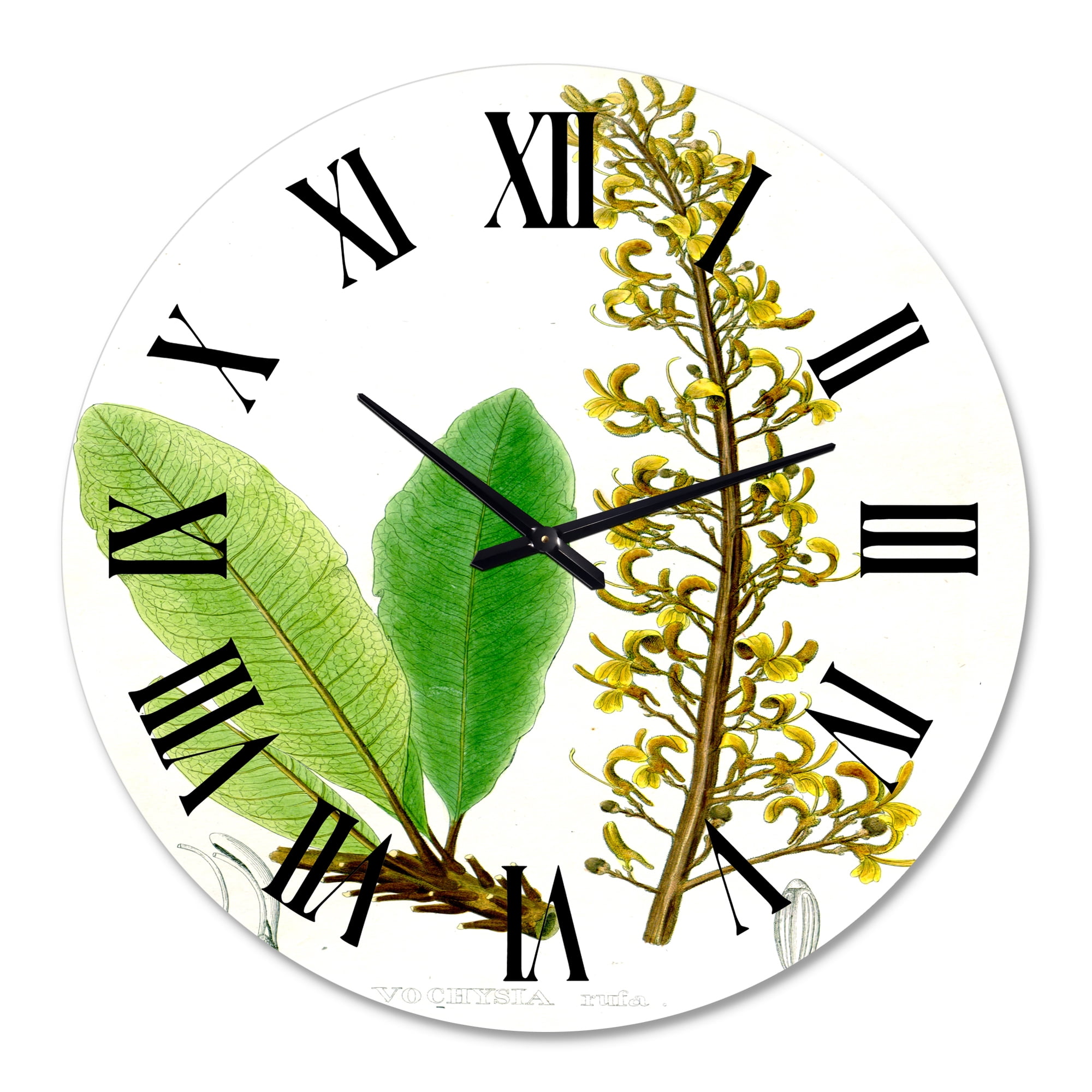 Designart 1 in Quartz Traditional Wall Clock