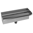thumbnail image 2 of 304 Stainless Steel Pool Waterfall Spillway, 35.4 Inch Pond Fountain Water Feature Spout, App Control, LED Light, for Swimming Pool, Garden Decor, 2 of 7