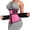 Hot Pink, variant on Postpartum Waist Trainer Zipper Body Shaper Women Shapewear Corset Belt