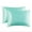 Light Blue, variant on 2pc Simulated Silk Pillowcase for Hair and, Simulated Silk Pillowcase With Envelope Closure, 20x26 Inches