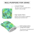 thumbnail image 6 of Hawaiian Flowers And Leaves for Background Oven Gloves And Pots Stand Set Oven Gloves And Pot Racks Pot Racks And Oven Gloves Set, 6 of 9