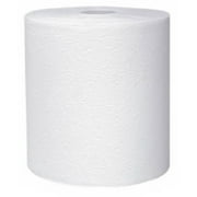 Hard-Roll Towels, White, 8-In. x 600-Ft., 6-Pk. -50606