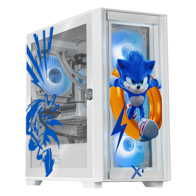 Xtreme PC Gaming Geforce RTX 5060 TI 16GB AMD Ryzen 9 7900X 32GB DDR5 SSD 1TB Sistema Liquido WIFI Sonic Ring White