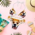 thumbnail image 6 of Corgi Dog Swimsuit Women Bikini Sets, Detachable Sponge Adjustable Strap Swim Suits, Two-Pack- Beachwear Pool Party Summer Vacation, 6 of 6