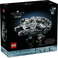 thumbnail image 3 of LEGO Star Wars: A New Hope Millennium Falcon 25th Anniversary Buildable Starship Model, Collectible Star Wars Home Décor, Building Set for Adults, Gift Idea for Star Wars Fans, 75375, 3 of 8