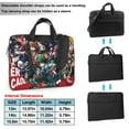 thumbnail image 2 of My Hero Academia Laptop Bag, 13 inch Computer Bag Messenger Shoulder Bag Carrying Case for Laptop or Tablet, 2 of 8