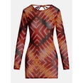thumbnail image 6 of Hot Girl Summer by Megan Thee Stallion Women's and Women's Plus Thee Mesh Coverup Dress, Sizes XS-3X, 6 of 6