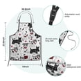 thumbnail image 7 of Scribble Dogs Kids Aprons for Girls and Boys,Adjustable Neck Strap Toddler Aprons for Kids Cooking Baking, 7 of 7
