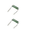 thumbnail image 3 of bedienty Smart Phone Back Clip Portable Adjustable Detachable Anti-lost Anti-corrosive Replacing Travelling Outing Chain Green Silver 2Set, 3 of 6