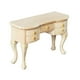 thumbnail image 4 of Mini Mesa de Escritorio de Madera Sin Pintar 1:12 con Cajón para Decoración de Sala de Estar Del Hogar, 4 of 9